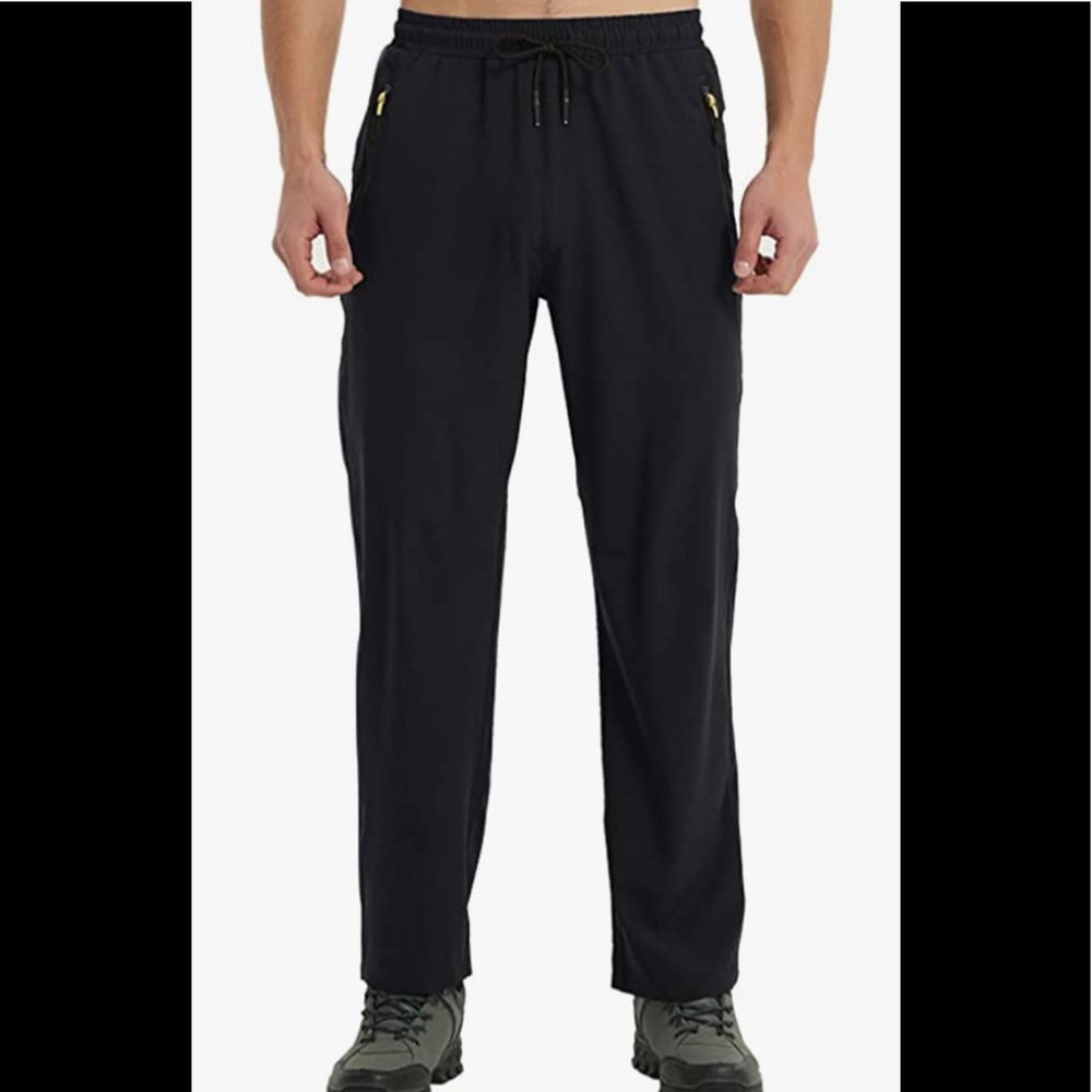 ❤️3X20 RUDOLPH BLACK JOGGERS MENS SWEATPANTS